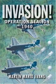 Cover of: Invasion!: Operation Sea Lion, 1940