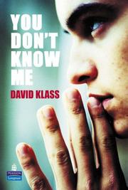 Cover of: You Don't Know Me? by D Klass         