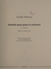 Cover of: FANTAISIE: pour piano et orchestre (2e version)