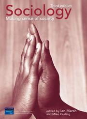 Cover of: Sociology: making sense of society