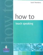 How To Teach Speaking (HOW) by THORNBURY