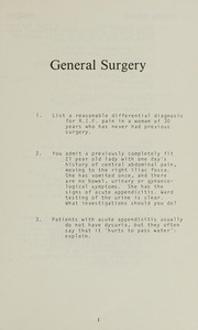 Cover of: Question/ans Surg Student