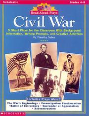 Cover of: Read-Aloud Plays: Civil War (Grades 4-8)