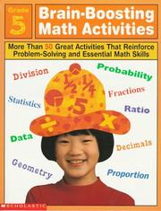 Cover of: Brain-Boosting Math Activities : Grade 5