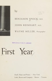 Cover of: A baby's first year