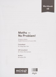Cover of: Maths - no problem!: Singapore Maths English National Curriculum 2014