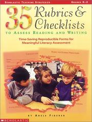 Cover of: 35 Rubrics & Checklists to Assess Reading and Writing (Grades K-2) by Adele Fiderer