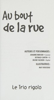 Cover of: Au bout de la rue