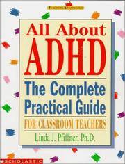 Cover of: All about ADHD