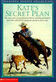 Cover of: Kate's Secret Plan by Susan Saunders