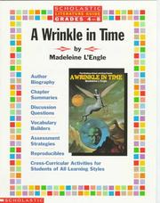 Cover of: Literature Guide: A Wrinkle in Time (Grades 4-8)