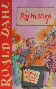 Cover of: Rijmsoep by Roald Dahl