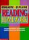 Cover of: Scholastic explains reading homework.