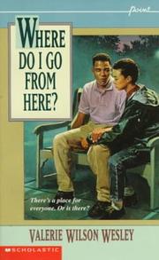 Cover of: Where Do I Go from Here? (Point) by Valerie Wilson Wesley