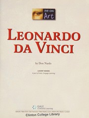 Cover of: Leonardo da Vinci by Don Nardo