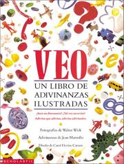Cover of: Veo by Walter Wick