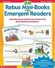 Cover of: 20 Rebus Mini-Books for Emergent Readers