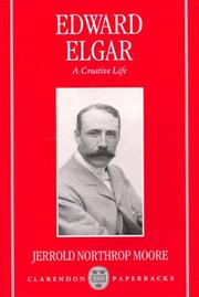 Cover of: Edward Elgar by Jerrold Northrop Moore