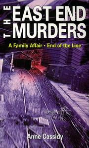 Cover of: A Family Affair (East End Murders S.) by Anne Cassidy