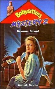 Cover of: BABYSITTERS MYSTERY 2 by Ann M. Martin