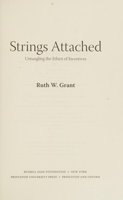 Cover of: Strings attached by Ruth Weissbourd Grant