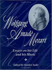 Cover of: Wolfgang Amadè Mozart: essays on his life and his music
