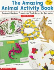 Cover of: The Amazing Animal Activity Book (Grades 1-3)