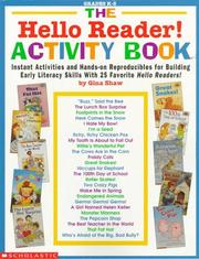 Cover of: Hello Reader! Activity Book (Grades K-2)