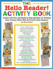 Cover of: Hello Reader! Activity Book (Grades K-2) by Gina Shaw