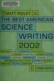 Cover of: The Best American Science Writing 2002 by Matt Ridley, Alan Lightman