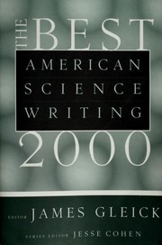 Cover of: The Best American Science Writing 2000 by James Gleick