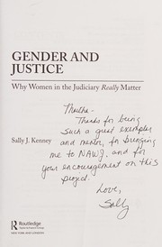 Gender and justice by Sally Jane Kenney