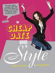 Cover of: The Cheap Date Guide to Style