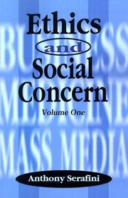 Cover of: Ethics and Social Concern