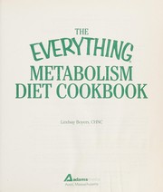 Cover of: The everything metabolism diet cookbook by Lindsay Boyers