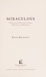 Cover of: Miraculous by Kevin Charles Belmonte