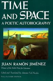 Cover of: Time and Space | Juan Ramon Jimenez