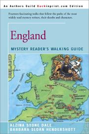 Cover of: Mystery Reader's Walking Guide by Alzina Stone Dale