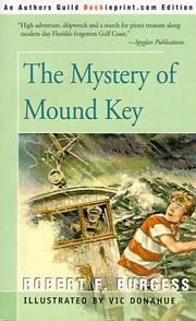 Cover of: The Mystery of Mound Key by Robert F. Burgess