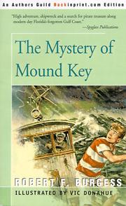 Cover of: The Mystery of Mound Key