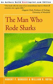 Cover of: The Man Who Rode Sharks by Robert Burgess
