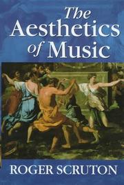 Cover of: The aesthetics of music by Roger Scruton