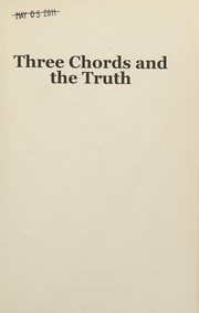 Cover of: Three chords and the truth