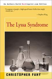 Cover of: The Lyssa Syndrome