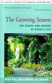 The growing season by Martha Whitmore Hickman