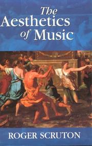 Cover of: The aesthetics of music