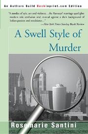 Cover of: A Swell Style of Murder by Rosemarie Santini, Rosemarie Santini