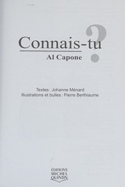 Cover of: Al Capone by Johanne Ménard