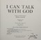 Cover of: I can talk with God