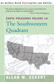 Cover of: Earth Treasures : The Southwestern Quadrant (Volume 4A)